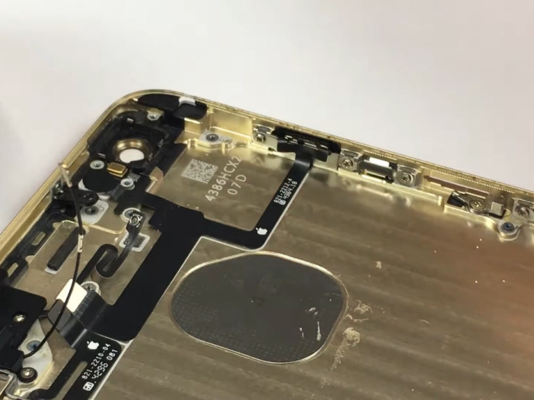 iPhone 6 Plus aan en uit knop vervangen