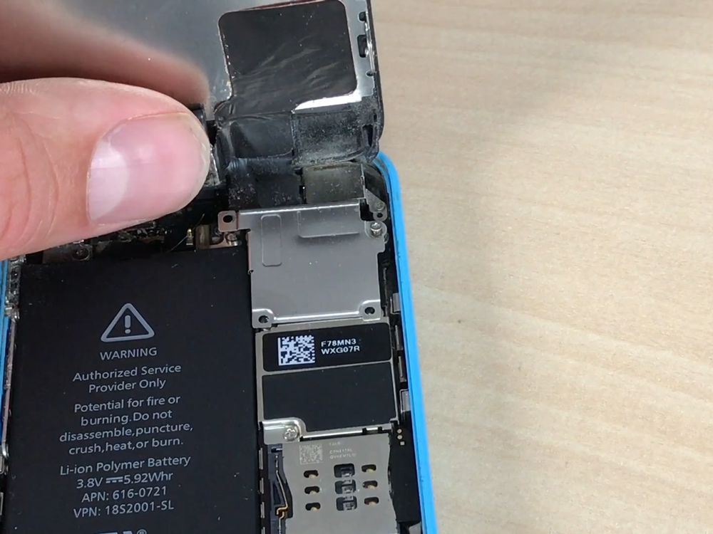 Voorgemonteerd iPhone 5c scherm en LCD vervangen