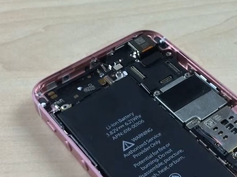 iPhone SE trilmotor vervangen