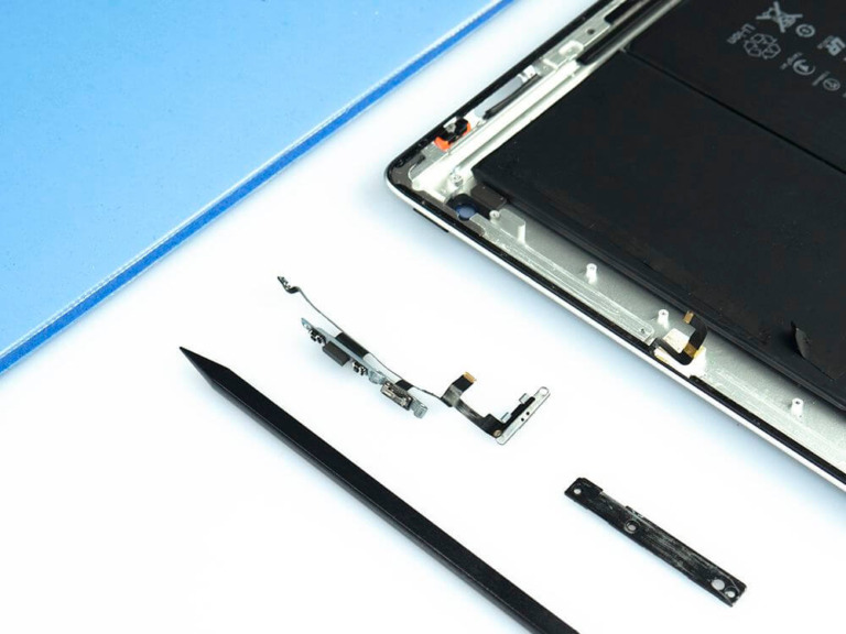 iPad 3 aan uit knop vervangen