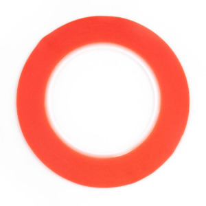 Montage tape 33 meter x 5 mm rood