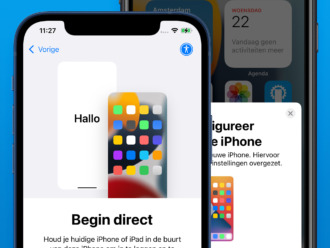 iPhone gegevens draadloos overzetten