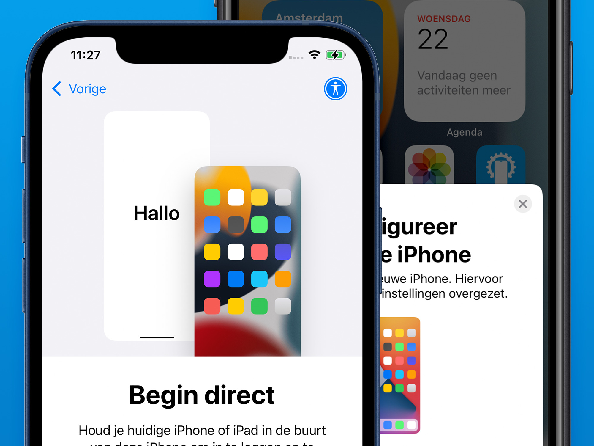 iPhone gegevens draadloos overzetten